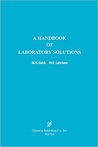 A Handbook of Laboratory Solutions M.H.Gabb Medical Books | المعرض المصري للكتاب EGBookfair