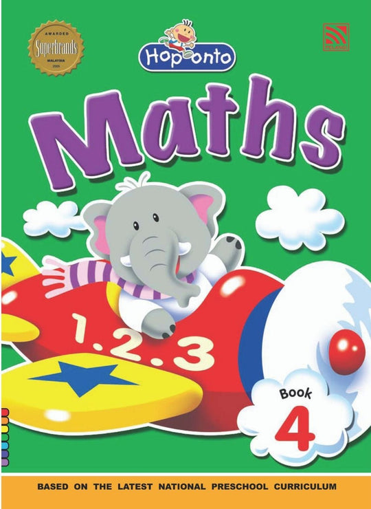 Hop onto Maths Book 4 بلنجي Children | المعرض المصري للكتاب EGBookfair