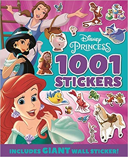 Disney Princess Mixed: 1001 Stickers