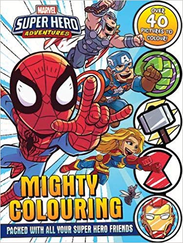 Marvel Superhero Adventures: Mighty Colouring