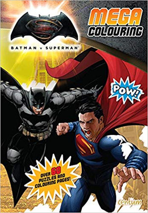Batman V Superman Mega Colouring  | المعرض المصري للكتاب EGBookFair