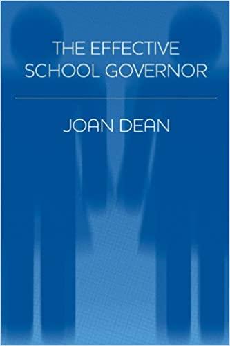 The Effective School Governor