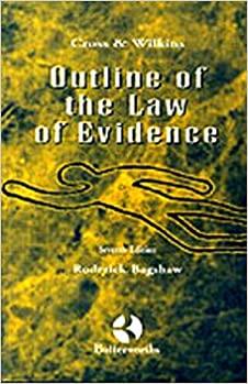 Outline of the Law of Evidence  | المعرض المصري للكتاب EGBookFair