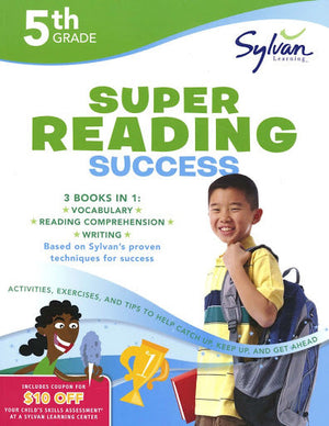 Fifth Grade Super Reading Success Sylvan Language Arts Workbooks | المعرض المصري للكتاب EGBookFair