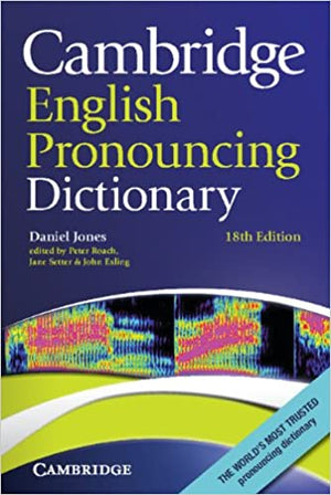 English Pronouncing Dictionary Daniel Jones | المعرض المصري للكتاب EGBookFair