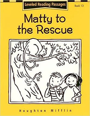 Matty to the Rescue Houghton Mifflin | المعرض المصري للكتاب EGBookFair