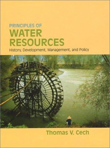 Principles of Water Resources