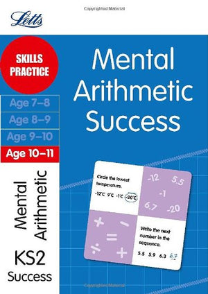 Mental Arithmetic Age 10-11: Skills Practice Letts Educational | المعرض المصري للكتاب EGBookFair