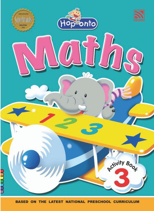 Hop onto Maths Activity Book 3 بلنجي Children | المعرض المصري للكتاب EGBookfair