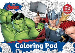 Marvel Avengers Coloring Pad Marvel | المعرض المصري للكتاب EGBookfair