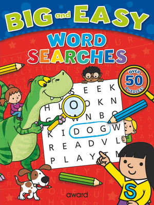 Big and Easy Word Searches: Dinosaur Sophie Giles | المعرض المصري للكتاب EGBookFair