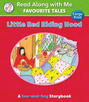 Little Red Riding Hood: Read Along With Me Favourite Tales (large print) Jacob Grimm (Author) | المعرض المصري للكتاب EGBookFair