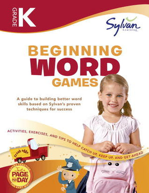Kindergarten Beginning Word Games Sylvan Language Arts Workbooks | المعرض المصري للكتاب EGBookFair