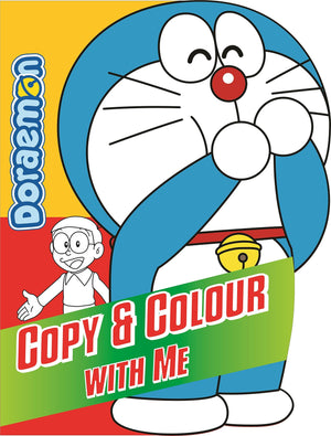 Doraemon Copy and Colour with Me - Yellow Cover BPI India | المعرض المصري للكتاب EGBookFair