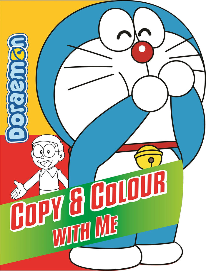 Doraemon Copy and Colour with Me - Yellow Cover