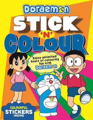 Doraemon Stick N Colour - Yellow Cover BPI India | المعرض المصري للكتاب EGBookFair