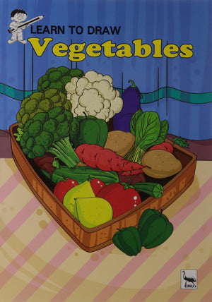 Learn to Draw: Vegetables Sunita Pant Bansal | المعرض المصري للكتاب EGBookFair
