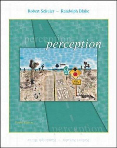 Perception Robert Sekuler Psychology and Sociology | المعرض المصري للكتاب EGBookfair