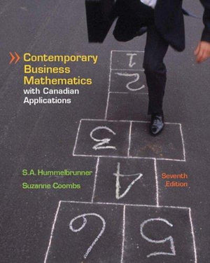 Contemporary Business Mathematics with Canadian Applications Hummelbrunner S. A.;Coombs | المعرض المصري للكتاب EGBookFair