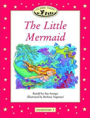 Little Mermaid Elementary level 1 Sue Arengo | المعرض المصري للكتاب EGBookFair