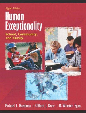 Human Exceptionality : School, Community, and Family Michael L. Hardman | المعرض المصري للكتاب EGBookFair