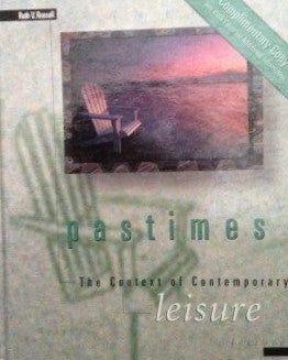 Pastimes : The Context of Contemporary Leisure Ruth V.Russell Psychology and Sociology | المعرض المصري للكتاب EGBookfair
