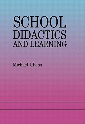 School Didactics And Learning: A School Didactic Model Framing An Analysis Of Pedagogical Implications Of learning theory Education and Learning | المعرض المصري للكتاب EGBookfair