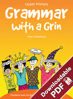 Grammar with a grin "Upper" Peter Clutterbuck | المعرض المصري للكتاب EGBookFair