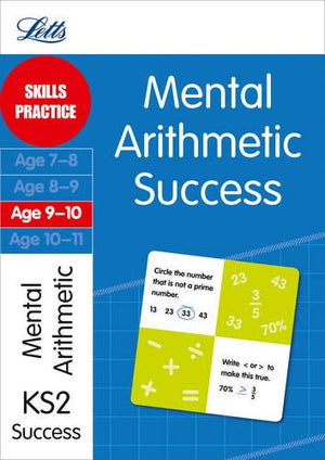 Mental Arithmetic Age 9-10: Skills Practice Letts Educational | المعرض المصري للكتاب EGBookFair