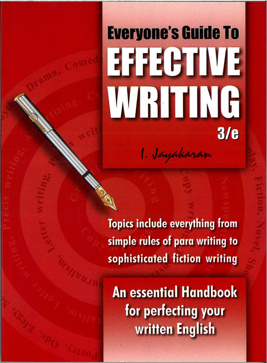 EVERYONE'S GUIDE TO EFFECTIVE WRITING I. Jayakaran Children | المعرض المصري للكتاب EGBookfair