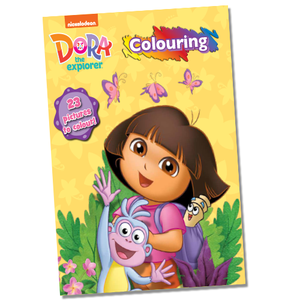 Dora The Explorer - Colouring Disney | المعرض المصري للكتاب EGBookFair