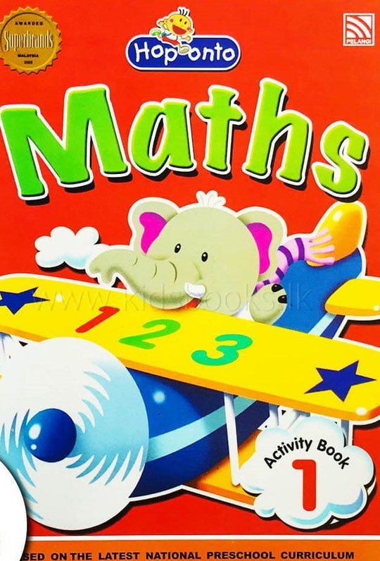 Hop onto Maths Activity Book 1 بلنجي Children | المعرض المصري للكتاب EGBookfair