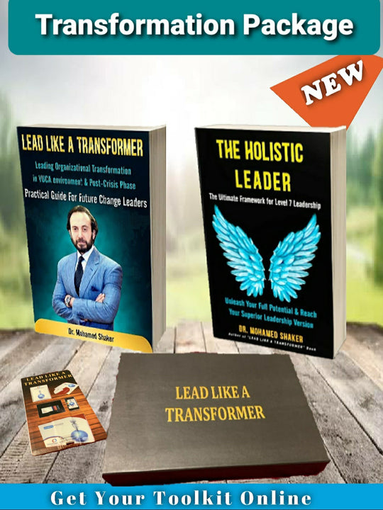 TRANSFORMATION LEADERSHIP PACKAGE (Toolkit) - English Version محمد شاكر Business & Economics | المعرض المصري للكتاب EGBookfair