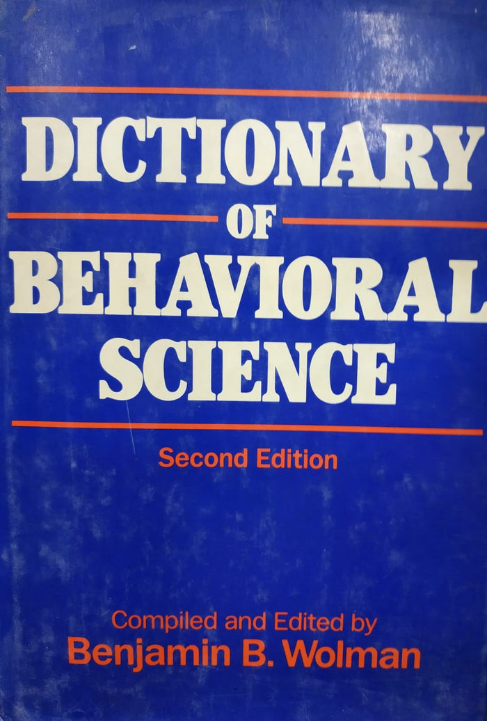 Dictionary of Behavioral Science