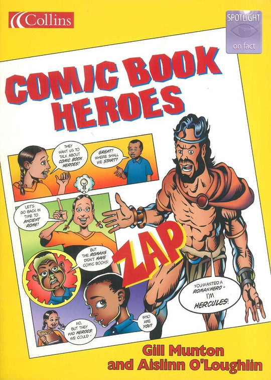 Comic Book Heroes Gill Munton Aislinn O'Loughlin Children | المعرض المصري للكتاب EGBookfair
