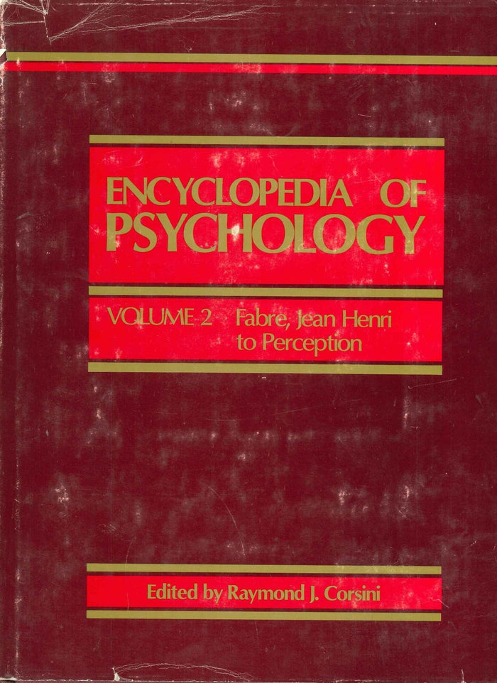 Encyclopedia of Psychology Volume 2