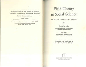Field Theory in Social Science: Selected Theoretical Papers Kurt Lewin | المعرض المصري للكتاب EGBookFair