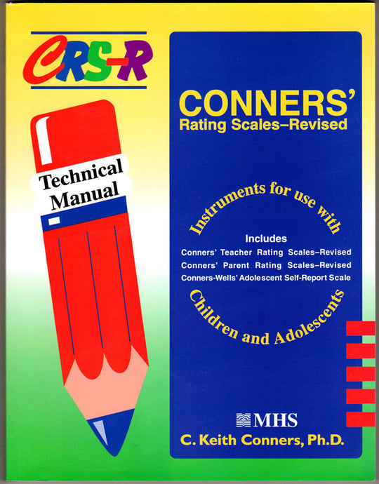 Conners' Rating Scales--Revised Technical Manual C. Keith Conners General Books | المعرض المصري للكتاب EGBookfair