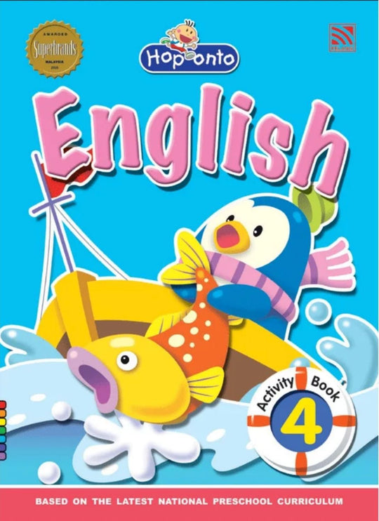 Hop onto English Activity Book 4 بلنجي Children | المعرض المصري للكتاب EGBookfair