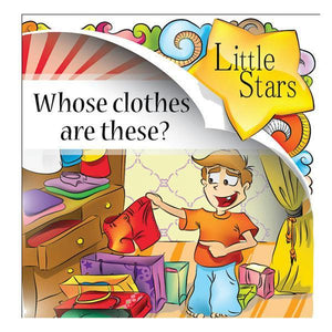 Little Stars Whose clothes are these? Children | المعرض المصري للكتاب EGBookfair