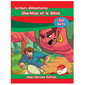 Elementary readers 1500 words Sherkhan and the Genie French  | المعرض المصري للكتاب EGBookFair