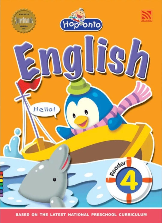 Hop onto English Reader 4 بلنجي Children | المعرض المصري للكتاب EGBookfair