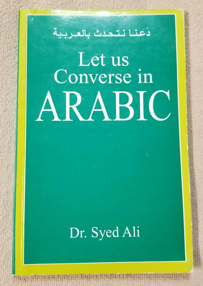 LET US CONVERSE IN ARABIC