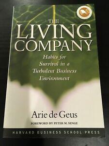 The Living Company Arie De Geus | المعرض المصري للكتاب EGBookFair