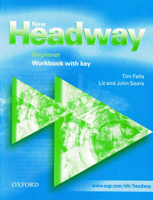 New Headway Beginner workbook without key Liz Soars | المعرض المصري للكتاب EGBookFair