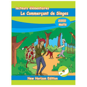 Elementary readers 2000 words The Monkey Trader French  | المعرض المصري للكتاب EGBookFair