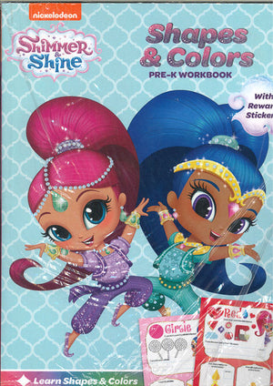 Shimmer Shine - Shapes and Colors Disney | المعرض المصري للكتاب EGBookFair